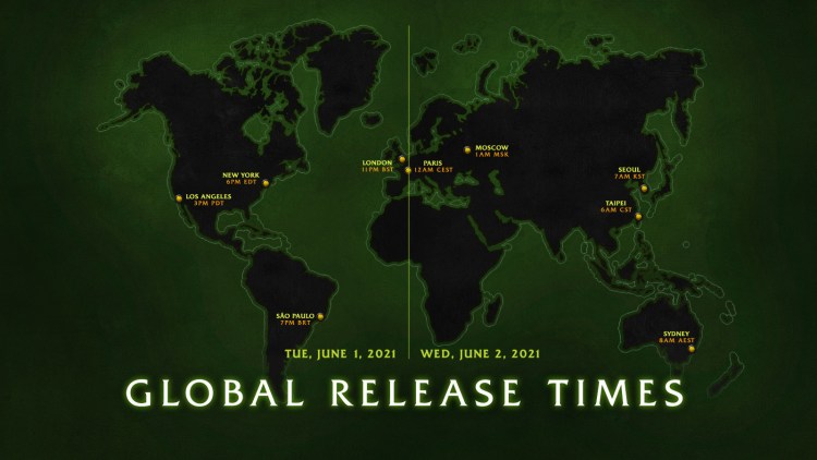 World Of Warcraft Burning Crusade Release Date June Time Schedule