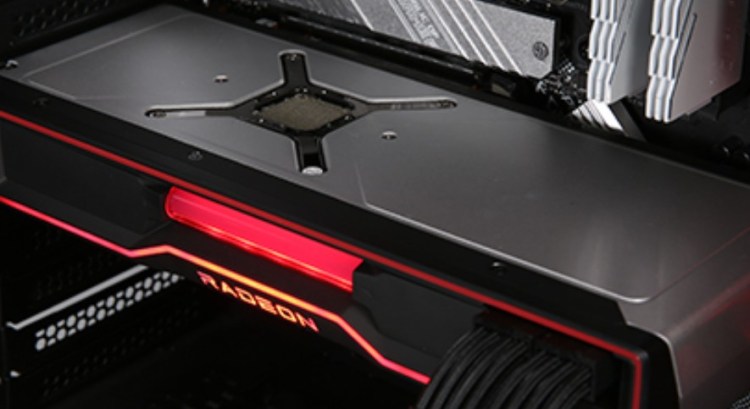 Unusual AMD Radeon RX 6900 XT liquid-cooled graphics card spotted