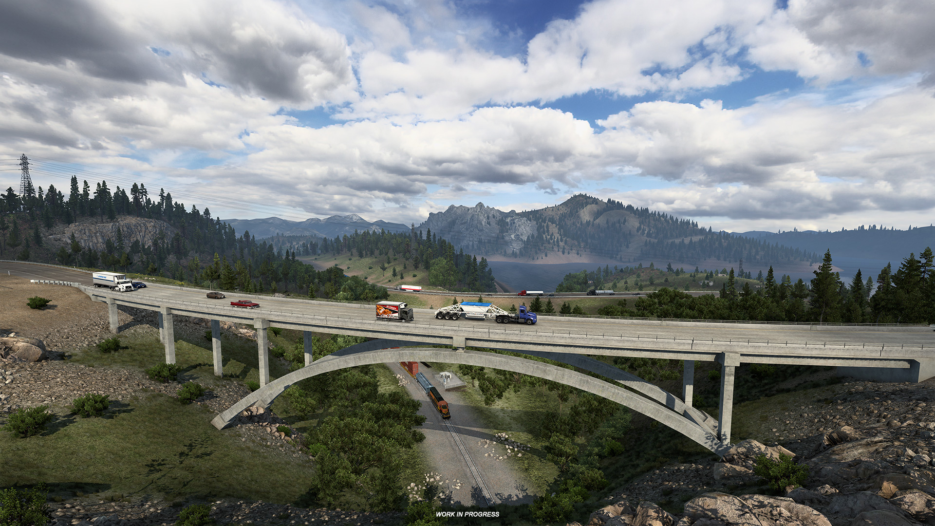 American Truck Simulator California Reskin
