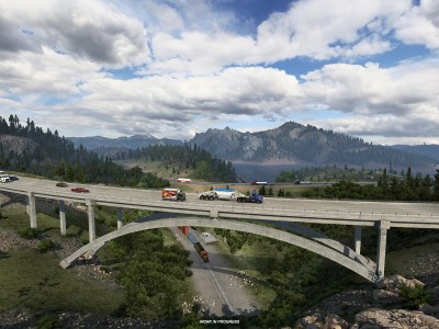 American Truck Simulator California Reskin