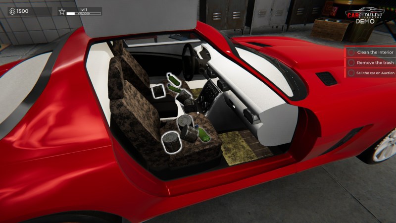 Car Detailing Simulator Inside Job