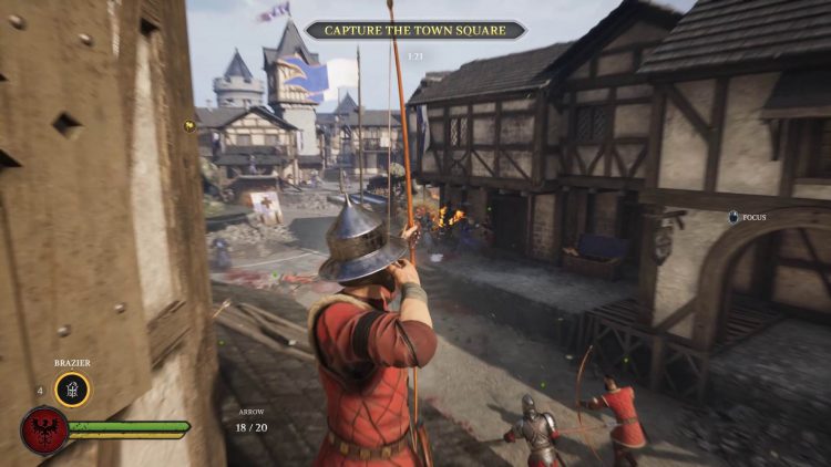 Chivalry 2 Firing Bow Capture Town Square