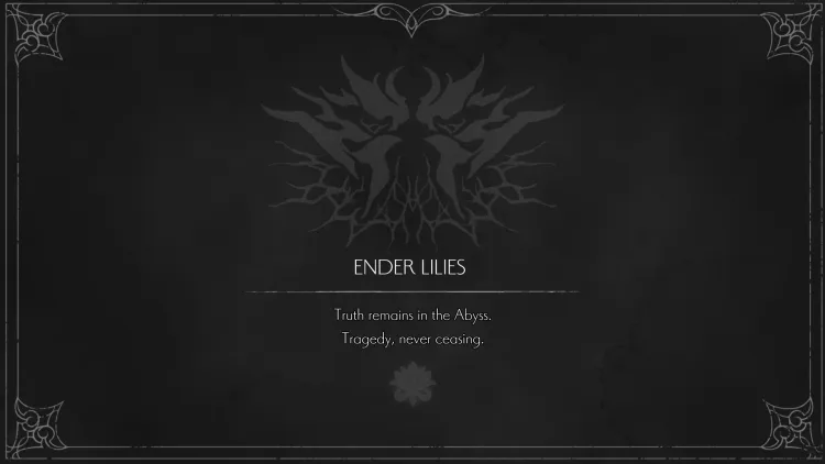 Ender Lilies Quietus Of The Knights Endings Guide Best Ending Secret Ending Lost Heirloom 1d