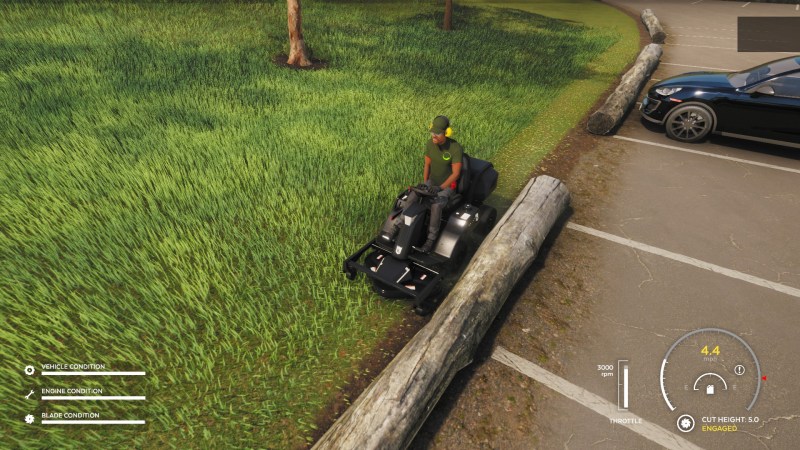 Lawn Mowing Simulator Steam Demo
