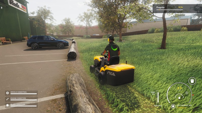 Lawn Mowing Simulator Demo 3