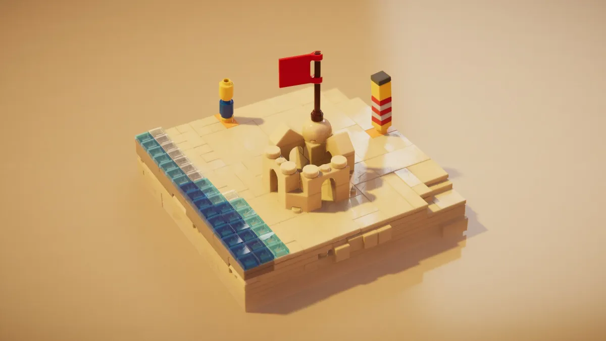 Lego Builders Journey Sand Castle