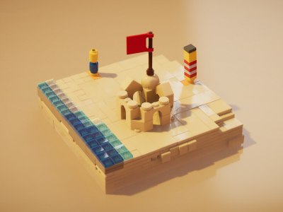 Lego Builders Journey Sand Castle