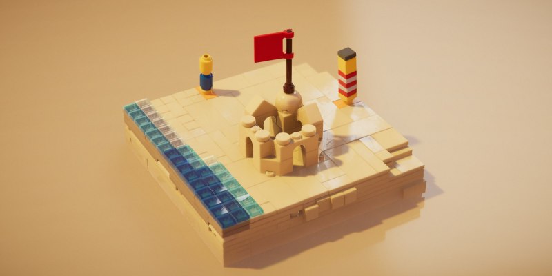 Lego Builders Journey Sand Castle