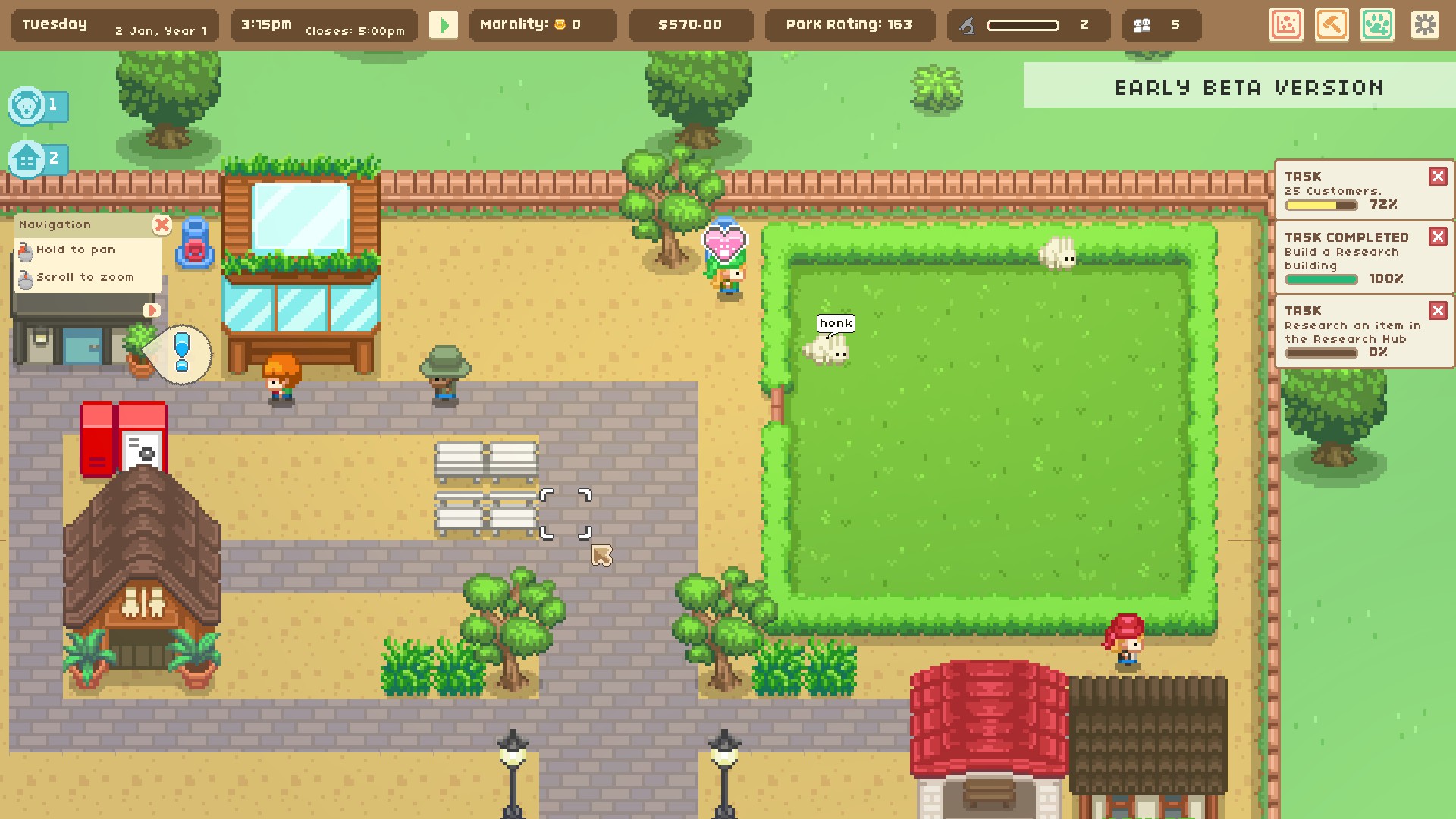 Let's Build A Zoo Next Fest Demo