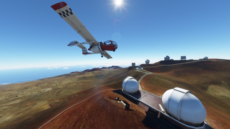 Microsoft Flight Simulator Ea 7 Edgely Optica 5 flight gameplay
