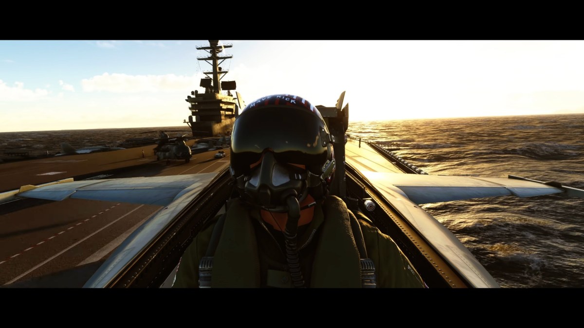 Microsoft Flight Simulator Top Gun Maverick Dlc