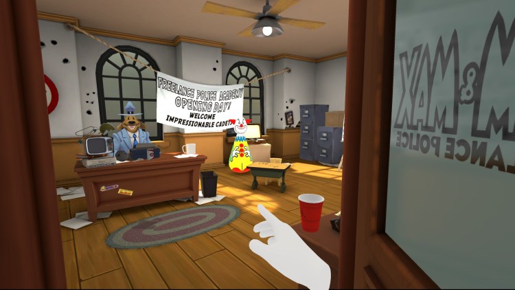 Sam & Max This Time It’s Virtual Vr Game Release Date Launch Screen