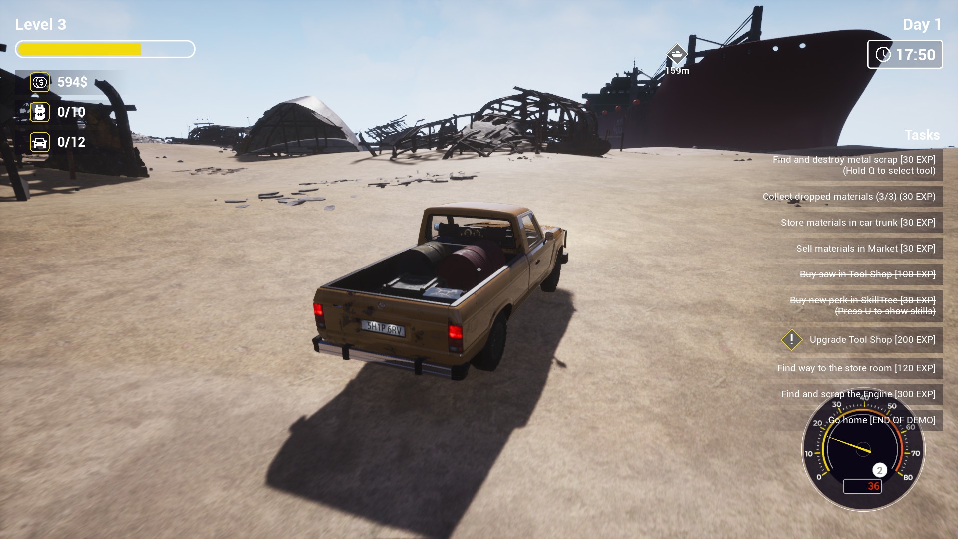 Ship Graveyard Demo Demo 2