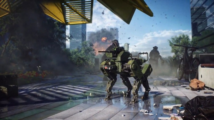 Battlefield 2042 Reveal E3 2021 Robo Dog