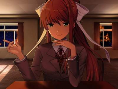 Doki Doki Literature Club Plus dark room