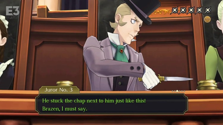 The Great Ace Attorney gameplay