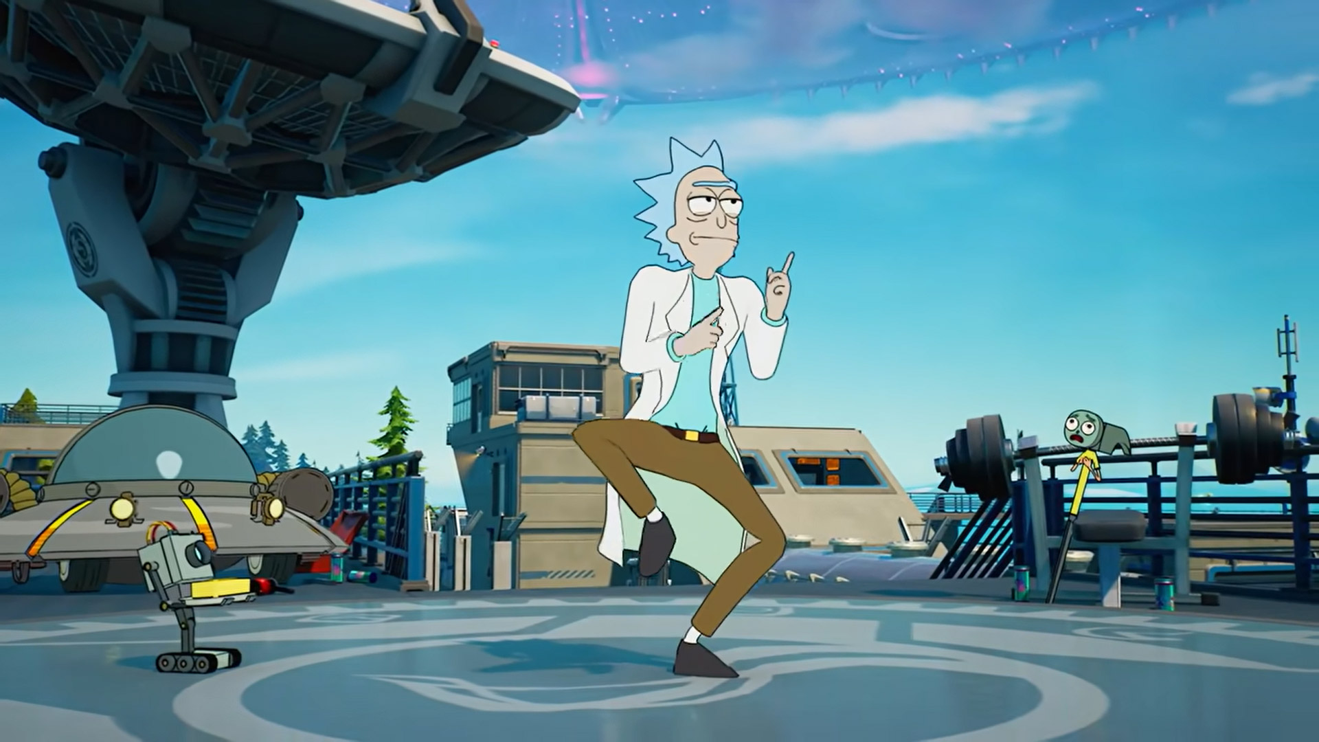 Fortnite Season 7 Battle Pass Trailer Shows Off Aliens And Rick And Morty