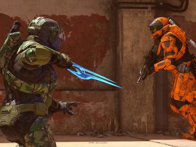 Halo Infinite livestream technical preview gameplay friend or foe