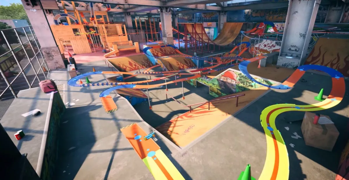 Hot Wheels Unleashed Skatepark Trailer Reveal