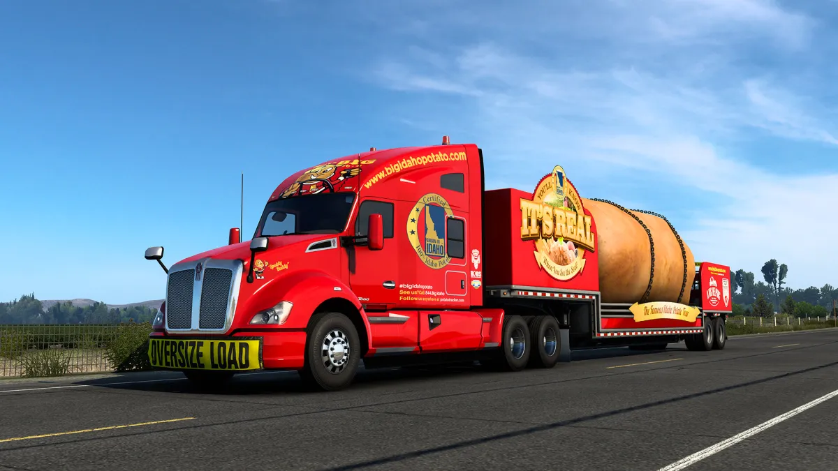 American Truck Simulator Idaho Giant Potato