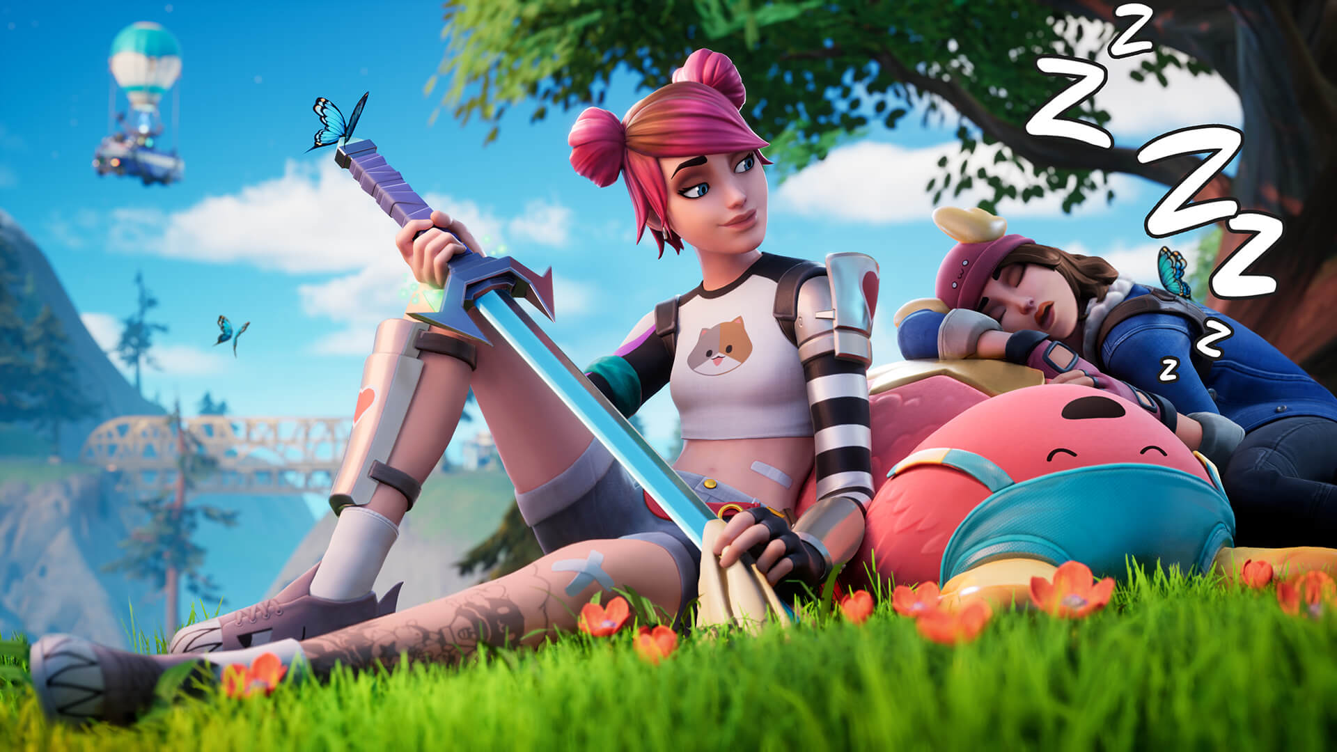 August Fortnite Crew Summer Skye
