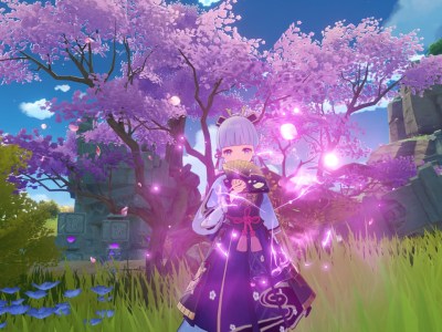 Genshin Impact Sakura Bloom Farming Locations Guide Ayaka Ascension Guide