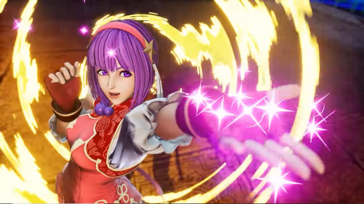 KoF XV Athena trailer king of fighters