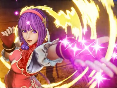 KoF XV Athena trailer king of fighters
