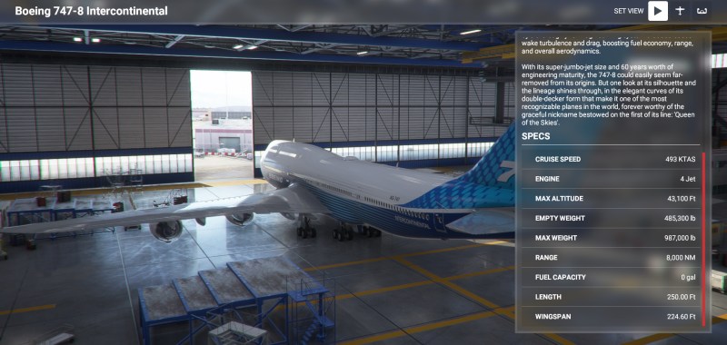 Microsoft Flight Simulator Boeing 747 8i