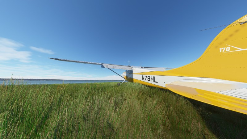 Microsoft Flight Simulator Carenado C170b Alaska Lakeshore