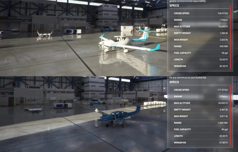 Microsoft Flight Simulator Diamond Props