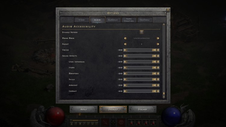 Diablo Ii Resurrected Quality Of Life Accessibility Changes Audio