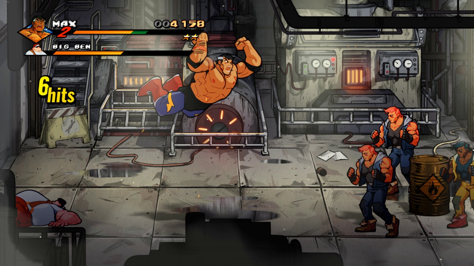 Co-Optimus - News - Max Returns in First Streets of Rage 4 'Mr. X  Nightmare' DLC Footage