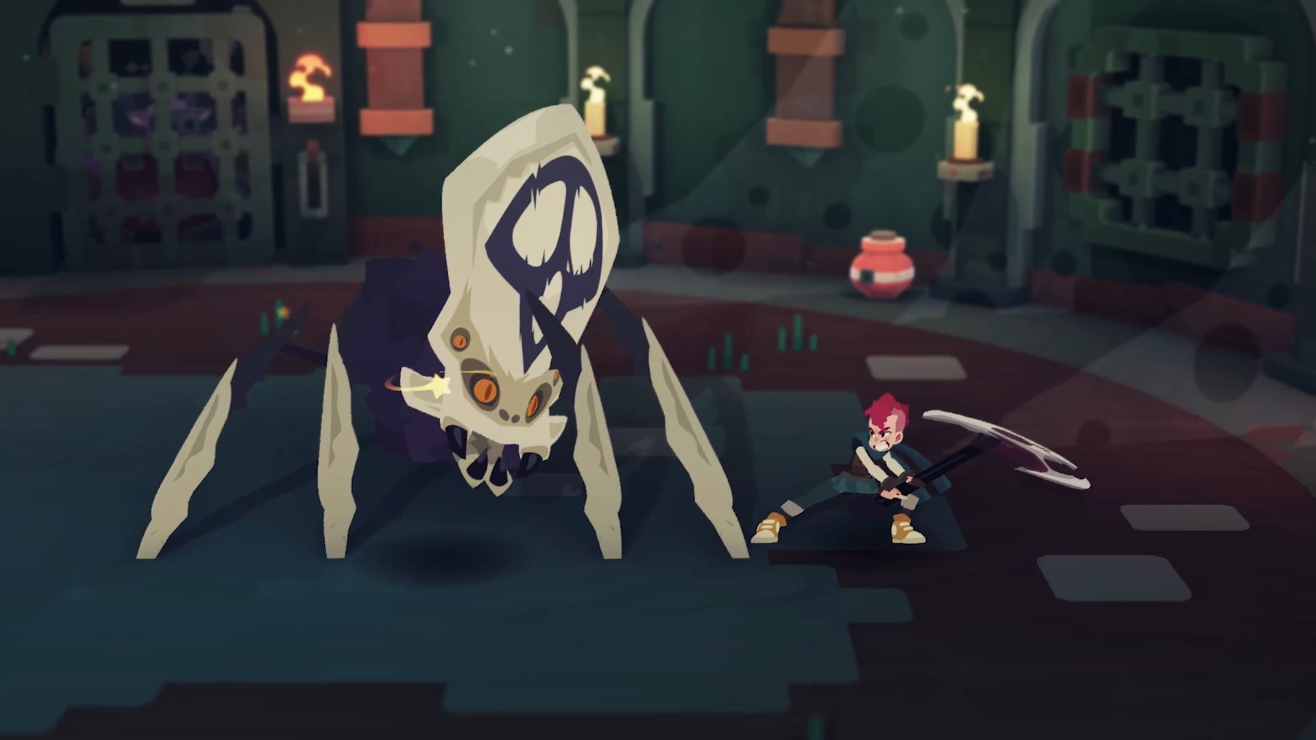 Young Souls bosses spider