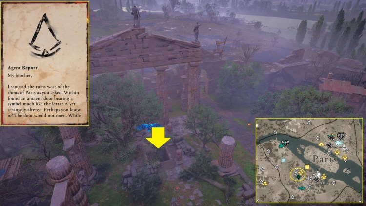 Assassin's Creed Valhalla Siege Of Paris Hidden Ones Bureau Locations Guide Joyeuse Hidden Ones Lutetia Bureau Keys 1