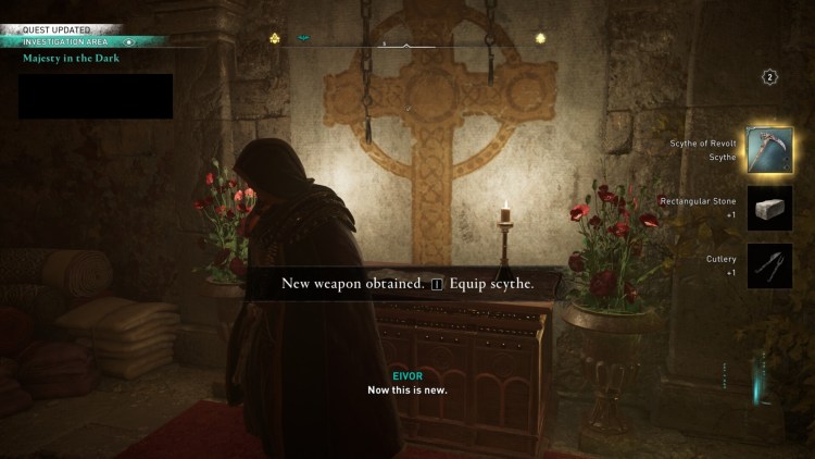 Assassin's Creed Valhalla Siege Of Paris Weapons And Armor Locations Guide Scythe Bellatores Robe 1c