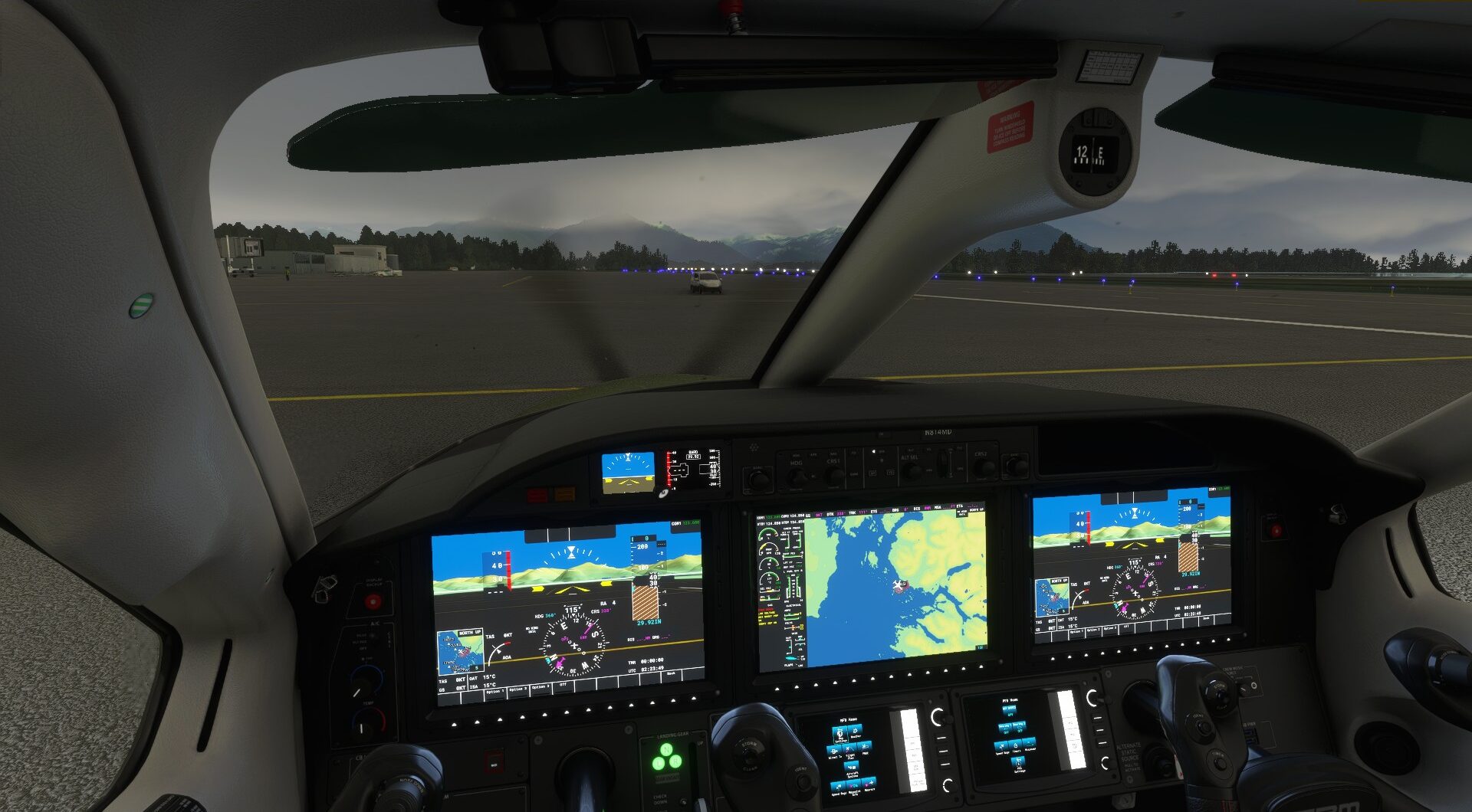 Microsoft Flight Simulator garmin g3000 gps autopilot guide 