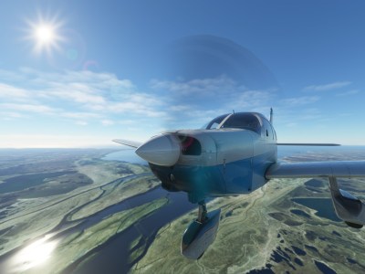Microsoft Flight Simulator Just Flight Piper Warrior Ii Closeup 7