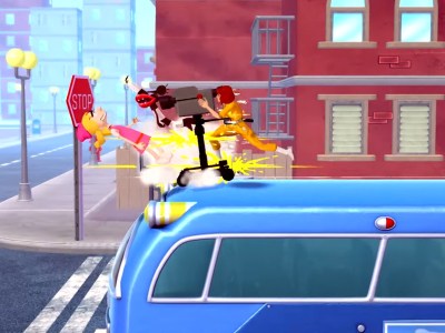 Nickelodeon All Star Brawl April O'neal Reveal Trailer Catdog