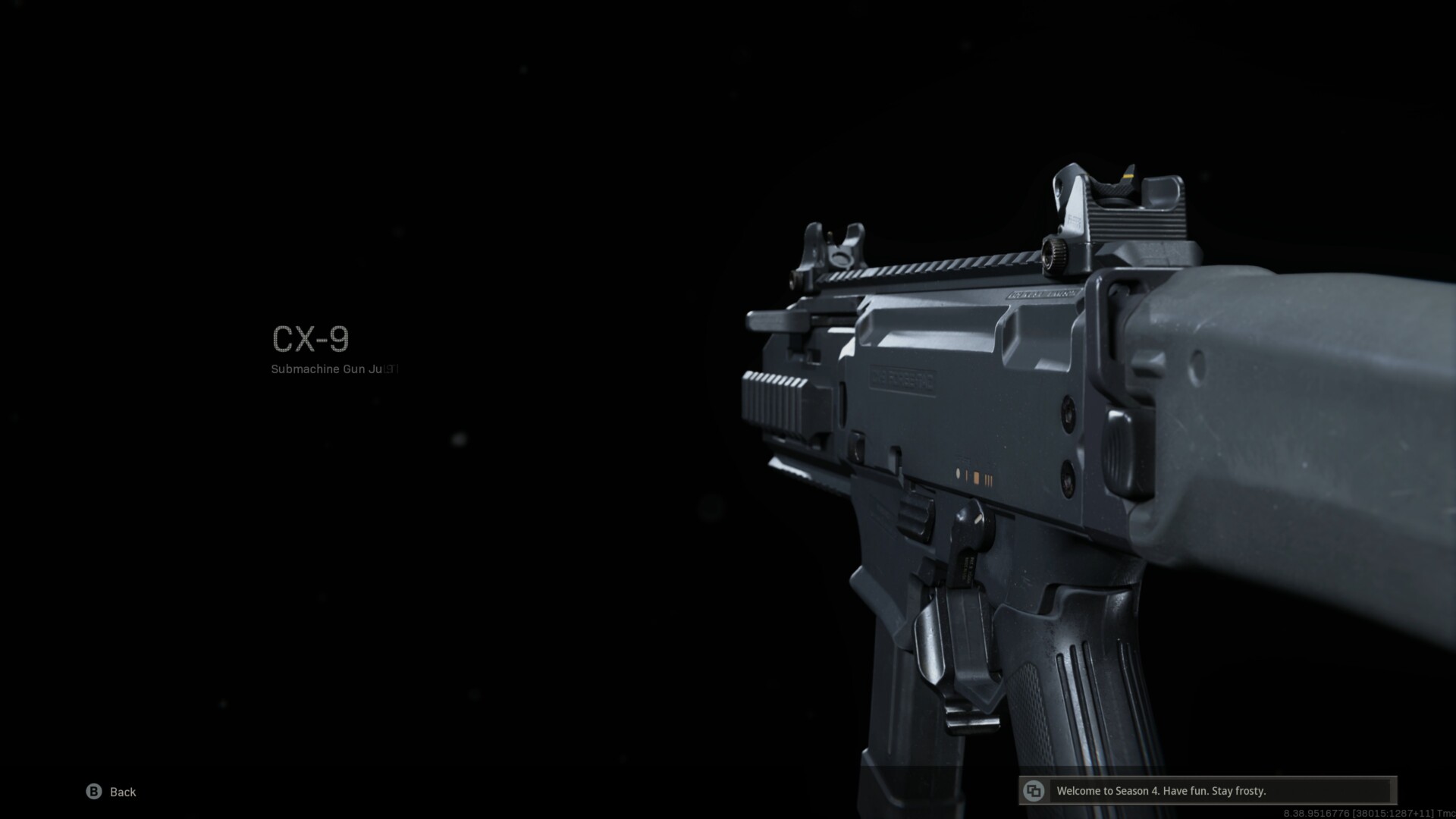 Warzone CX-9 submachine gun best loadout