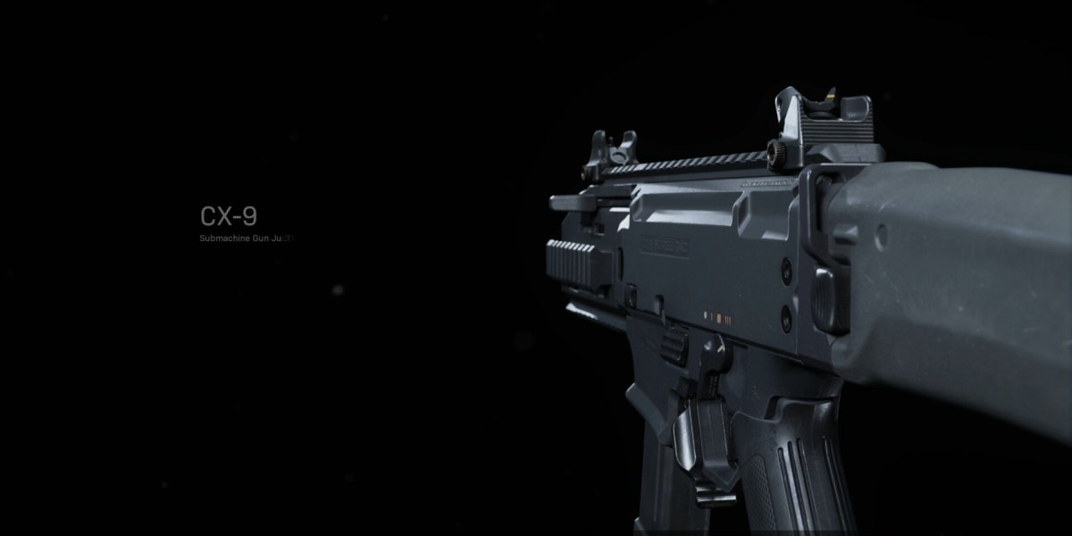 Warzone CX-9 submachine gun best loadout
