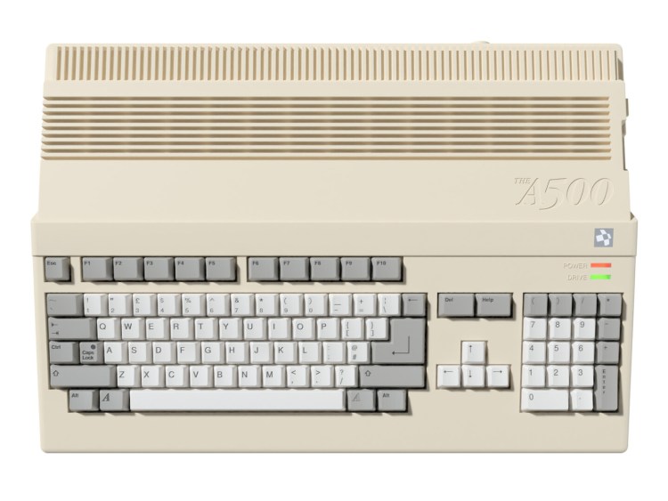 Retro Games Thea500 Mini Amiga 2022 Reveal Top