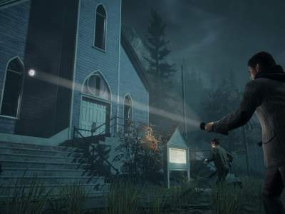 Alan Wake Remastered comparison trailer church