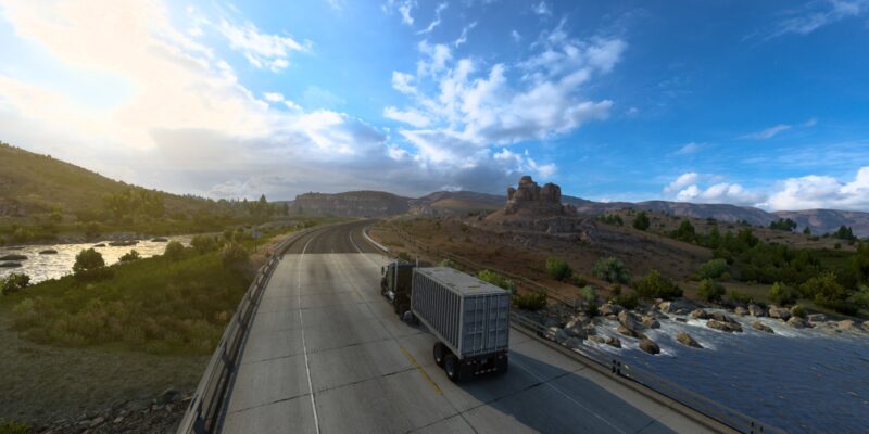 American Truck Simulator Wyoming Rockies 2