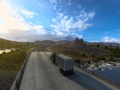 American Truck Simulator Wyoming Rockies 2