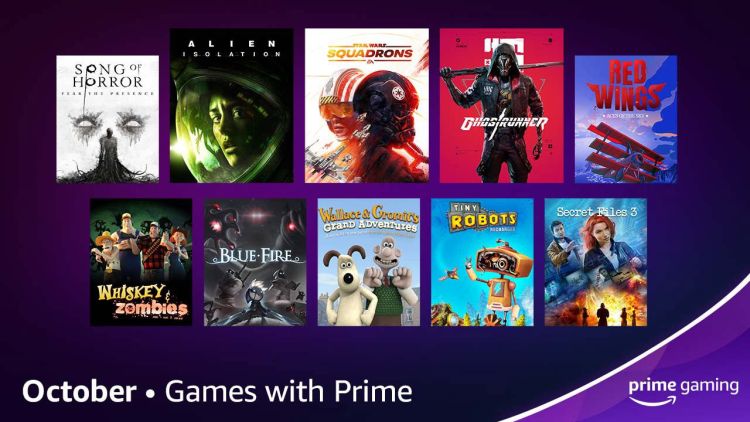 October Prime Gaming 2