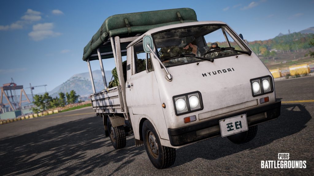 Pubg Porter Vehicle With Trunk System