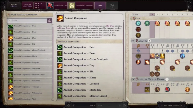 Pathfinder Wrath Of The Righteous How To Get Animal Companions Mounts Summons Familiars 1b