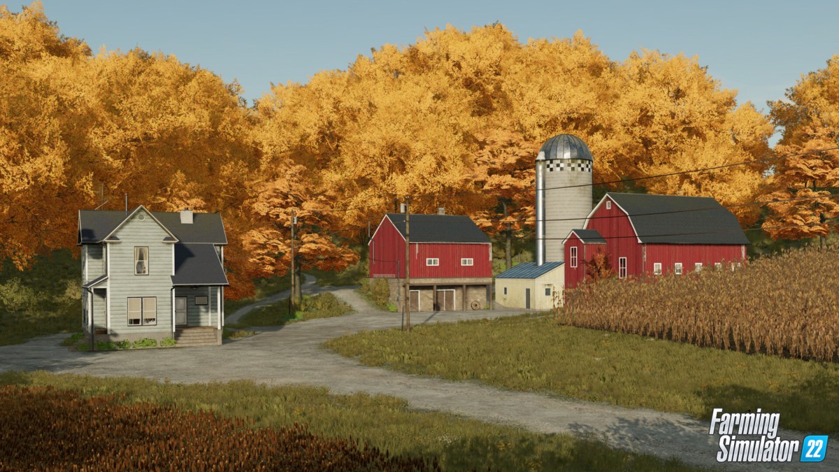 Farming Simulator 22 Elmcreek map Fall bees