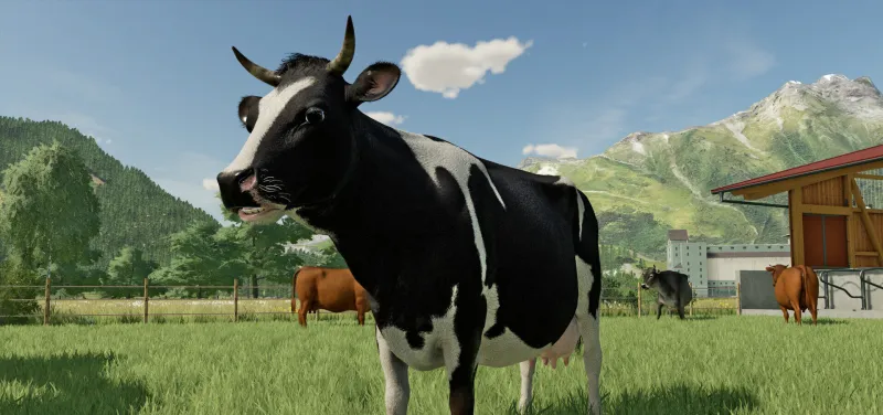 FS 22 revamped animals cow